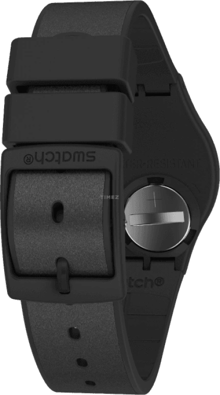 Swatch,Originals 34mm,34mm,Plastic,Black,GB326