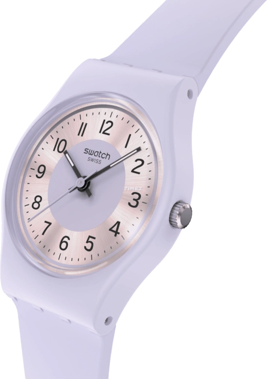 Swatch,Originals 25mm,25mm,Plastic,Purple,Quartz,Round,LV121