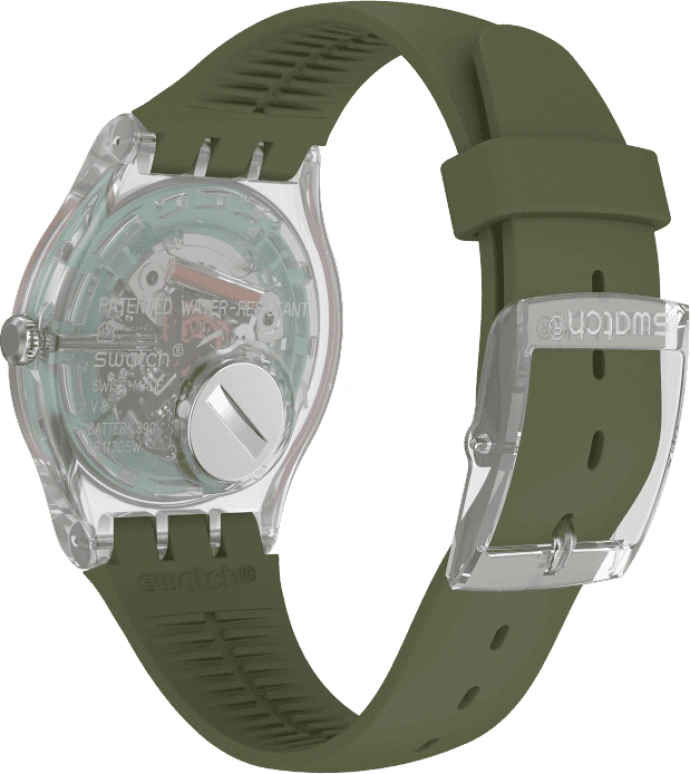 Swatch,Originals 41mm,41mm,Plastic,Pink,Quartz,Sapphire,Crystal Glass,Round,SUOK714