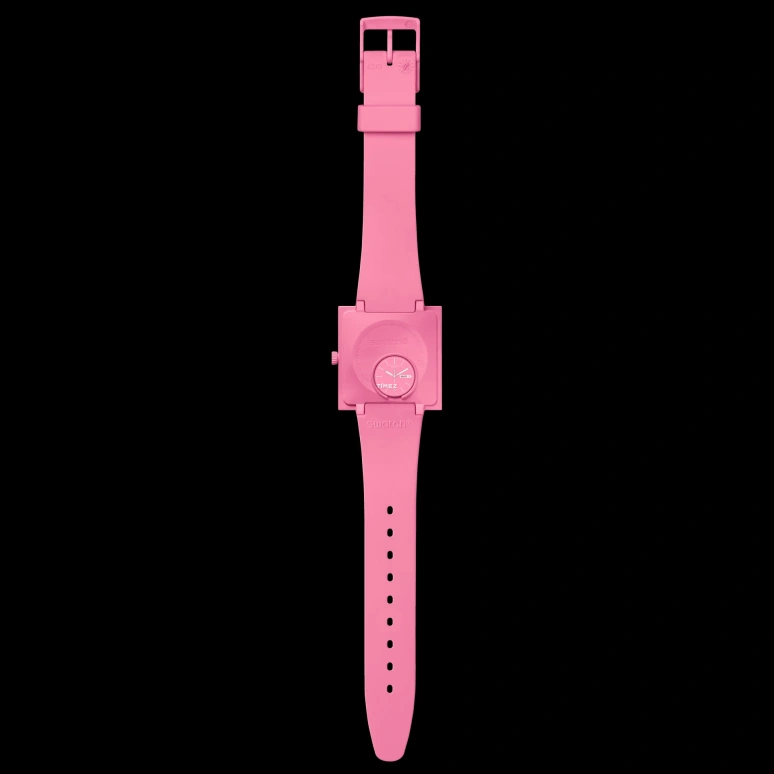 Swatch,Originals 41.80mm,41.80mm,Bioceramic,Pink,Quartz,Date,Day,SO34P700