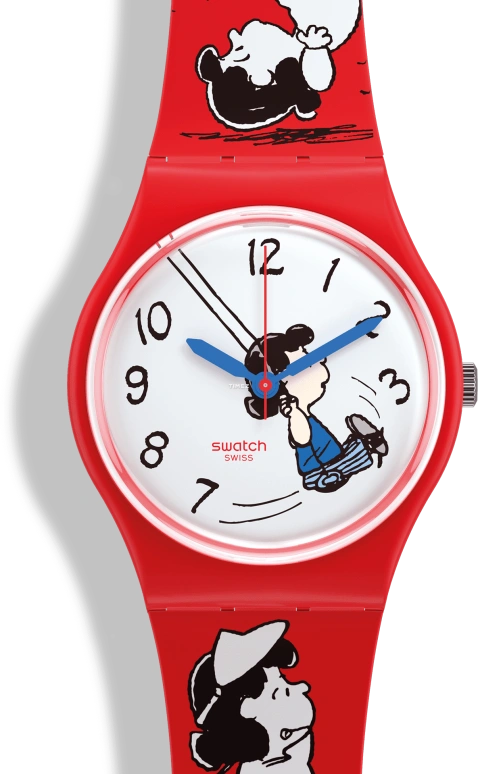 Swatch,Other 34mm,34mm,Bio-sourced,White,Quartz,Sapphire,Crystal Glass,Round,SO28Z106