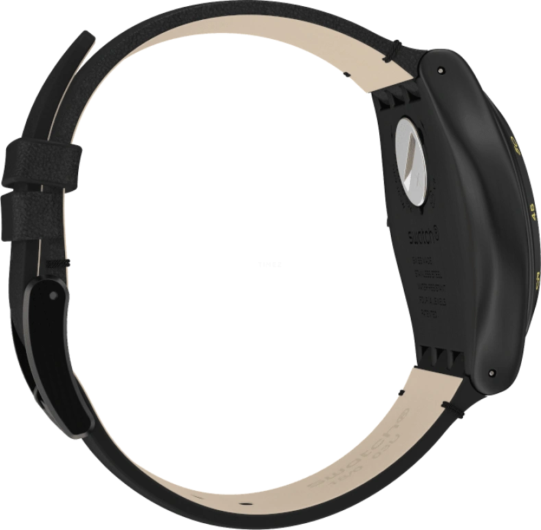 Swatch,IRONY 43x49mm,43x49mm,Black,YVB410
