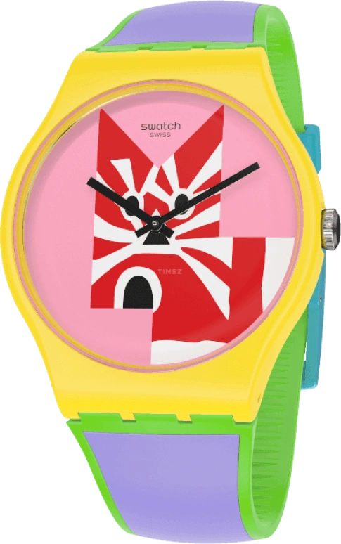 Swatch,Originals 41mm,41mm,Plastic,Closed,SUOZ323