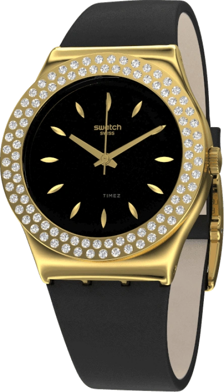 Swatch,IRONY 33x0.38mm,33x0.38mm,Black,YLG141