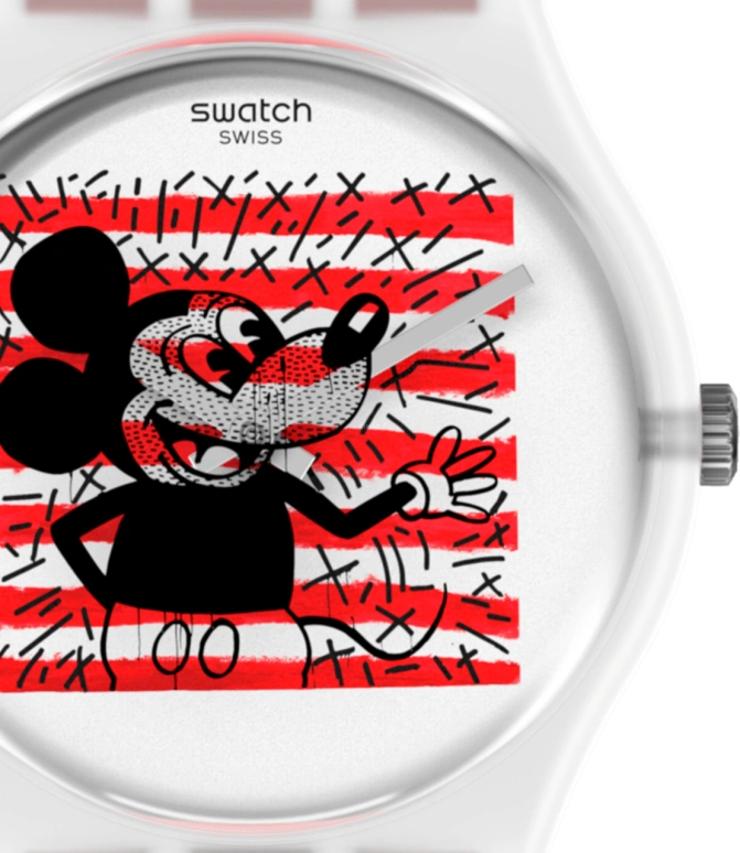 Swatch,Originals 34mm,34mm,Plastic,Open,GZ352