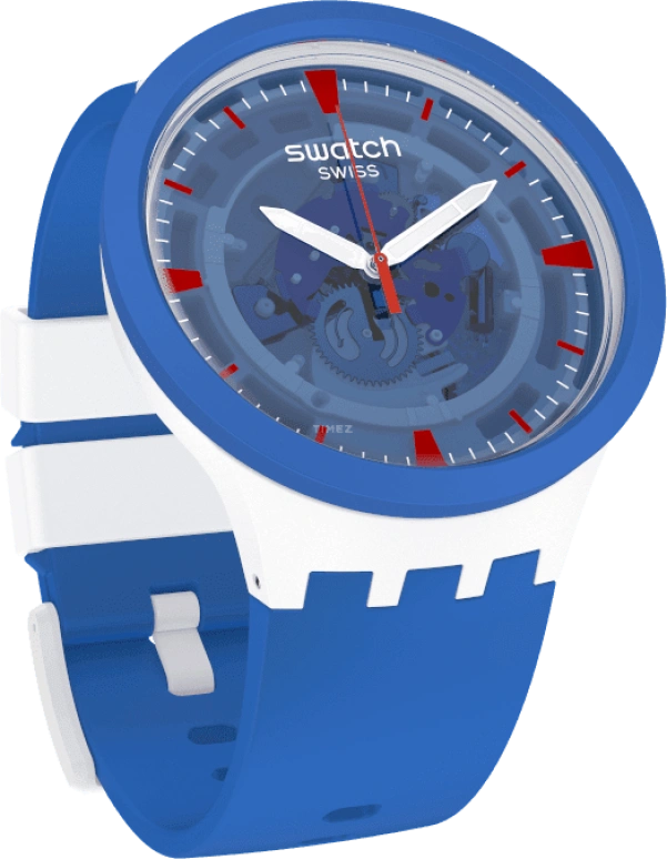 Swatch,THE BOLD 47mm,47mm,Bioceramic,Ceramic,Sapphire,Crystal Glass,SB03Z100