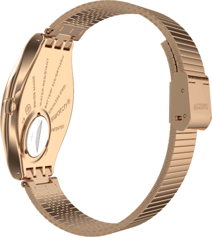 Swatch,SKIN ,Stainless Steel,Gold,SYXG101GG