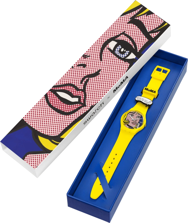 Swatch,Originals 34mm,34mm,Bio-sourced,Red,Multi-Color,Quartz,Sapphire,Crystal Glass,Round,SO28Z117
