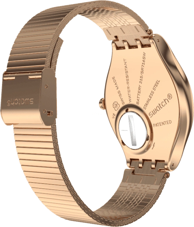 Swatch,SKIN ,Stainless Steel,Gold,SYXG101GG