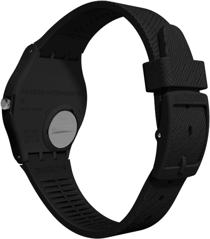 Swatch,Originals 34mm,34mm,Plastic,Red,GB753