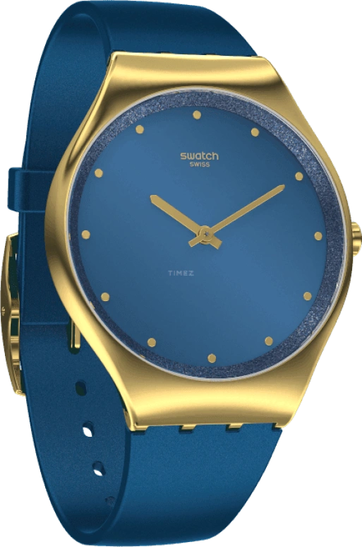Swatch,SKIN ,Blue,SYXG108