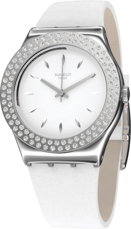 Swatch,IRONY 33mm,33mm,White,YLS217