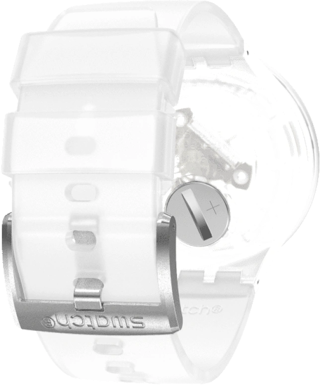 Swatch,CLEAR 47mm,47mm,Open,SB01K100