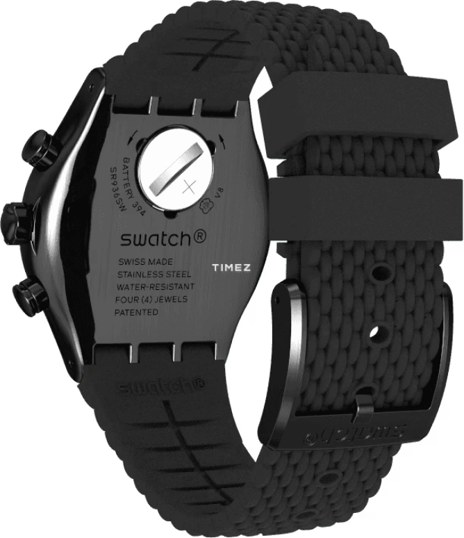 Swatch,IRONY 43mm,43mm,Stainless Steel,Brown,Quartz,Chronograph,Day,YVB406