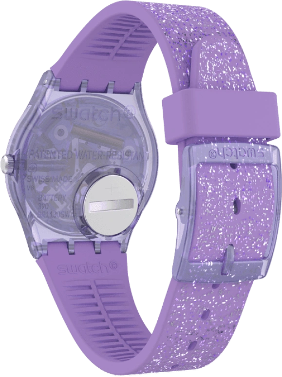 Swatch,Originals 34mm,34mm,Plastic,Silver,Open,GV400