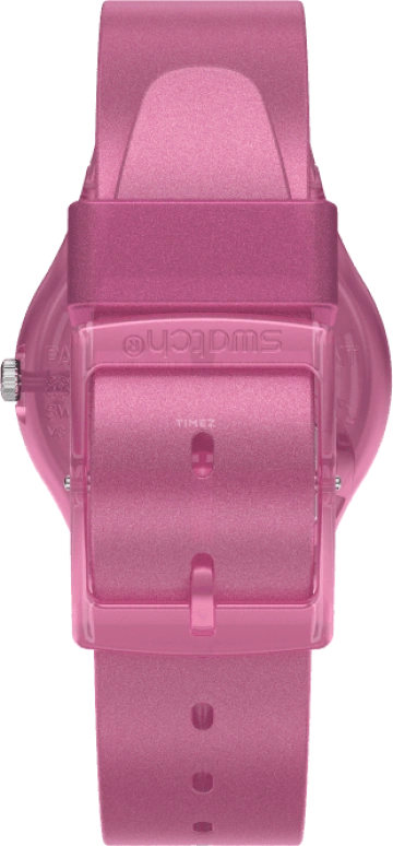 Swatch,Originals 34mm,34mm,Pink,Open,GP170