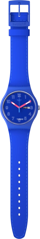 Swatch,Originals 41mm,41mm,Bio-sourced,Blue,Quartz,Date,Day,SO29N705