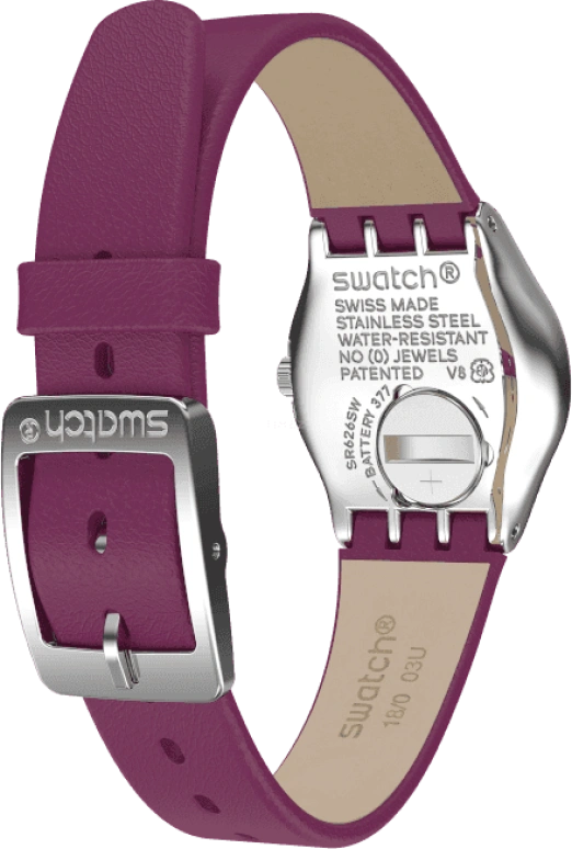 Swatch,IRONY 25mm,25mm,Red,Sapphire,Crystal Glass,YSS330