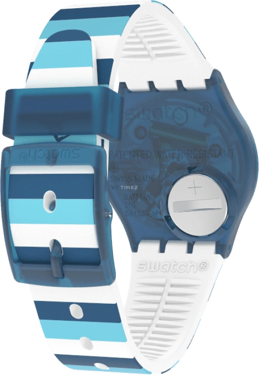 Swatch,Originals 34mm,34mm,White,Open,GN728