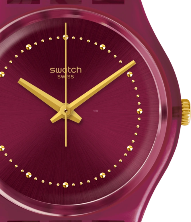Swatch,Special Edition 34mm,34mm,Purple Red,Red,GR179