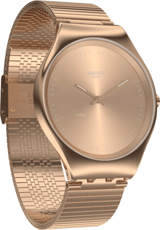 Swatch,SKIN ,Stainless Steel,Gold,SYXG101GG