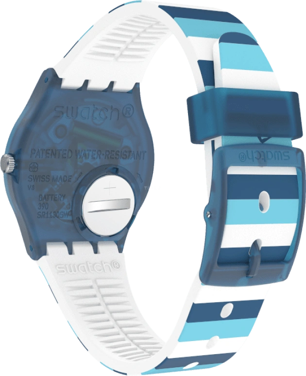 Swatch,Originals 34mm,34mm,White,Open,GN728
