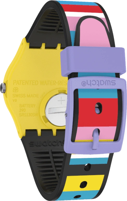 Swatch,Originals 34mm,34mm,Plastic,Closed,GZ341