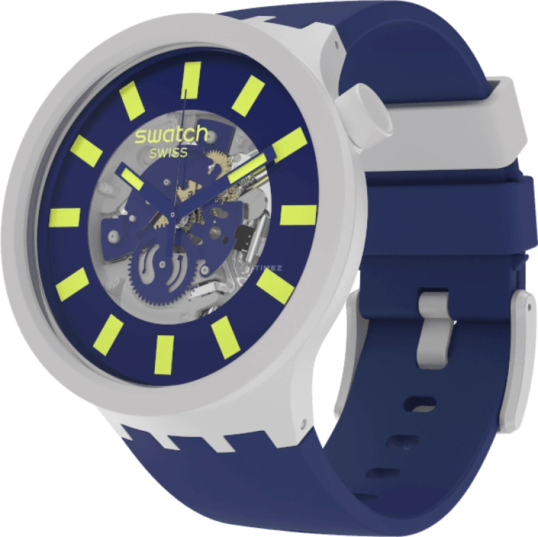 Swatch,THE BOLD 47mm,47mm,Bioceramic,Ceramic,SB03M103