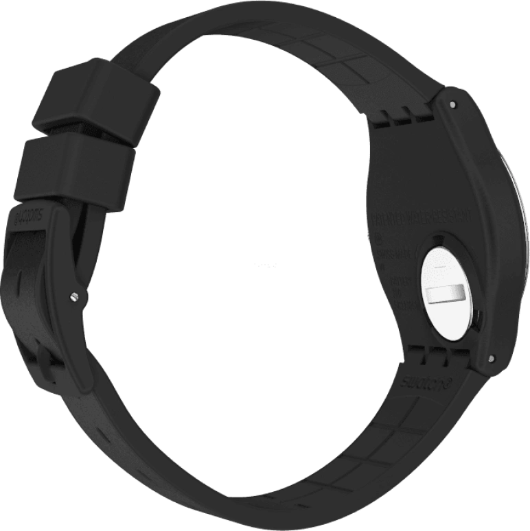 Swatch,Originals 34mm,34mm,Plastic,Black,GB326