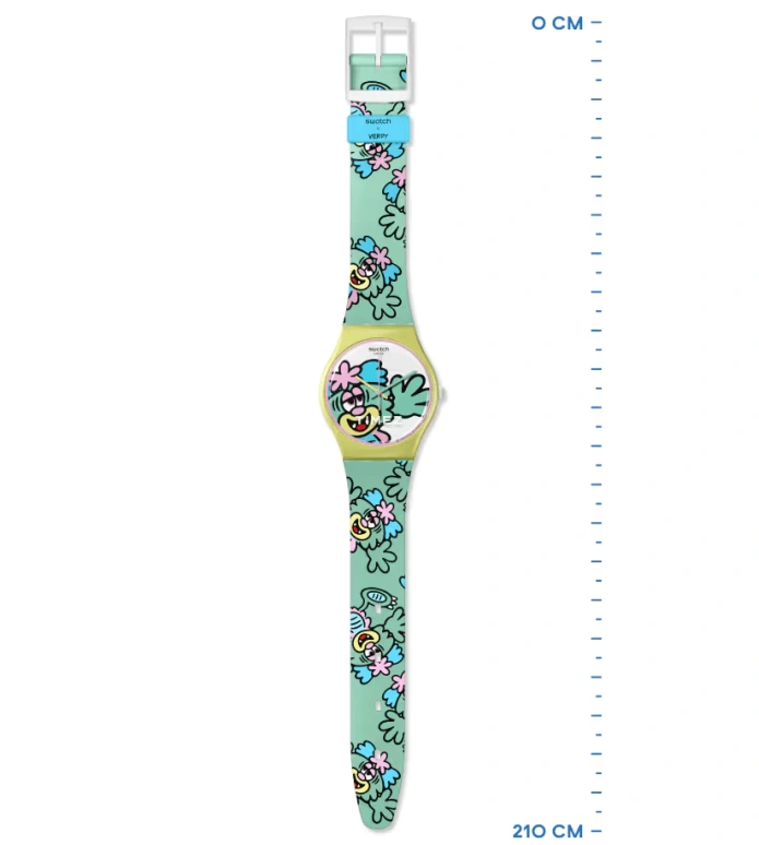 Swatch,Originals 300mm,300mm,Plastic,Multi-Color,Quartz,Sapphire,Crystal Glass,Round,MSO29Z140