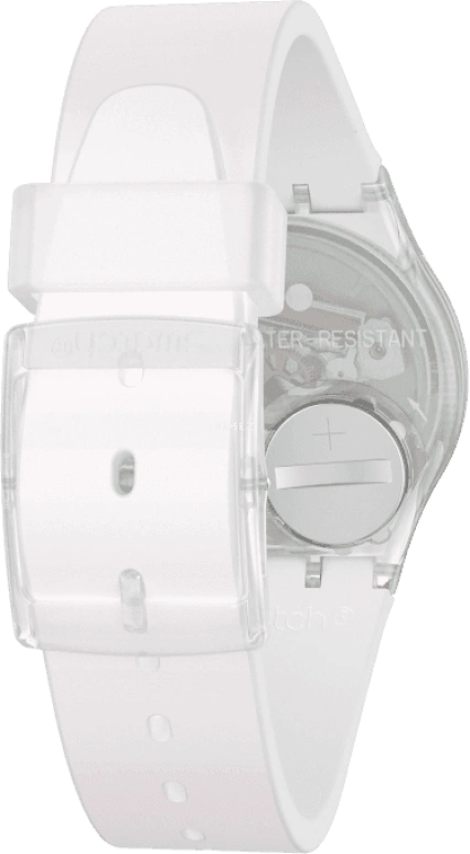 Swatch,Originals 34mm,34mm,Plastic,Pink,Green,Sapphire,Crystal Glass,GE714