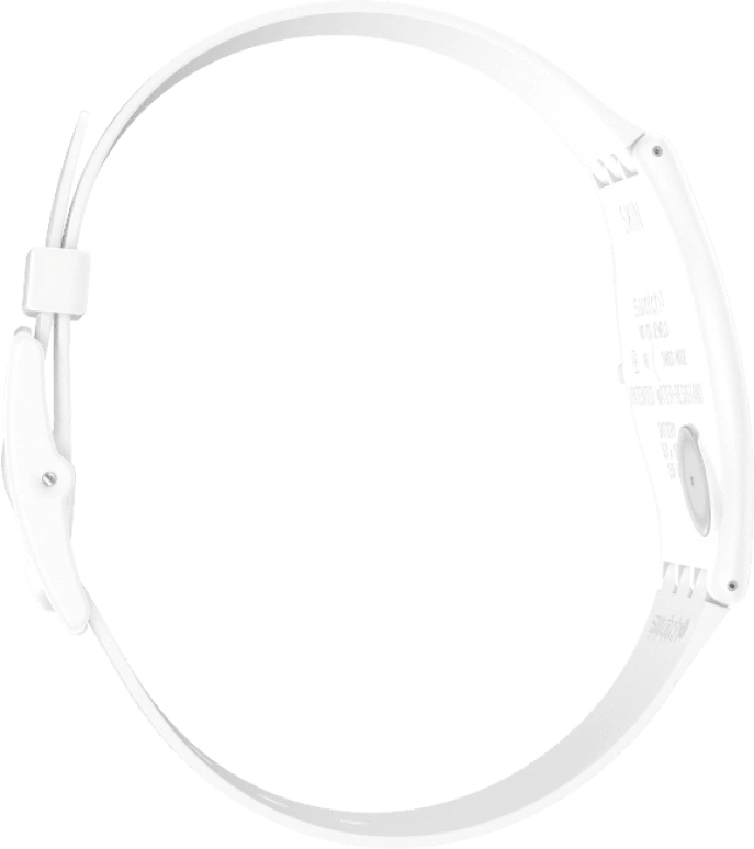 Swatch,SKIN 34mm,34mm,Ceramic,White,Quartz,SS09W100