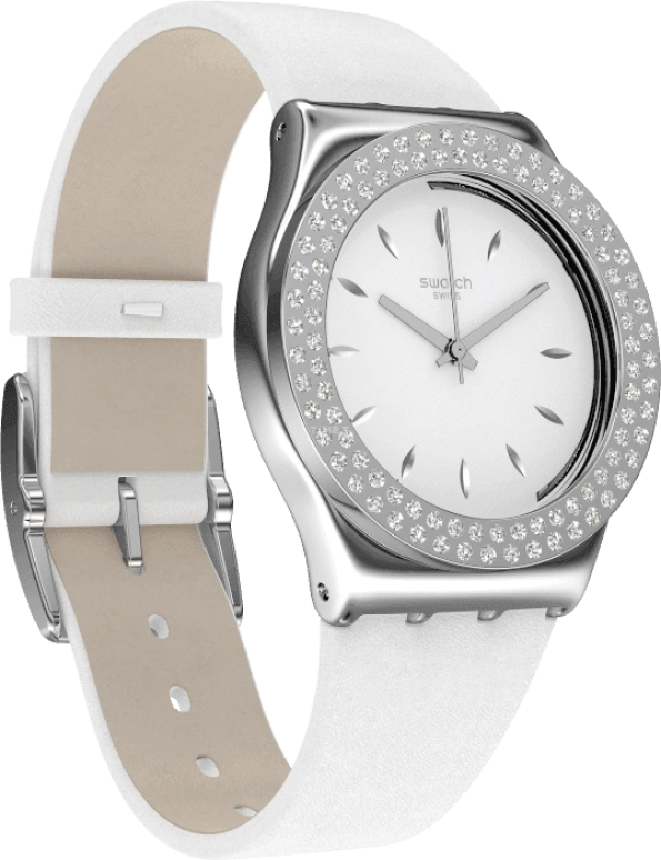 Swatch,IRONY 33mm,33mm,White,YLS217