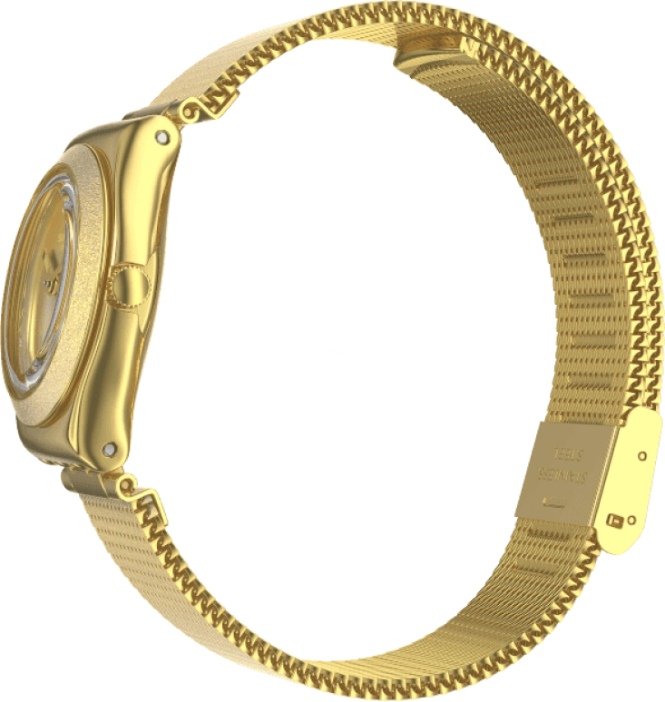 Swatch,IRONY 25x28.70mm,25x28.70mm,Gold,YSG167M