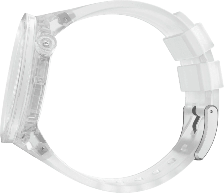 Swatch,THE BOLD 47mm,47mm,Plastic,Transparent,SO27E100