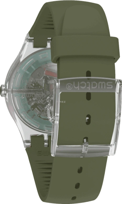 Swatch,Originals 41mm,41mm,Plastic,Pink,Quartz,Sapphire,Crystal Glass,Round,SUOK714