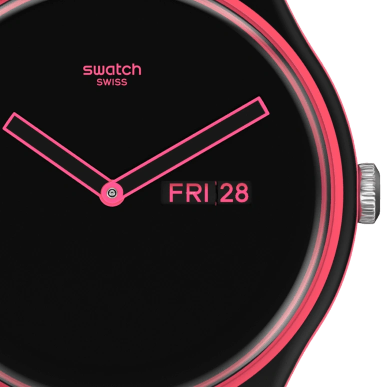 Swatch,Originals 41mm,41mm,Black,SO29P700