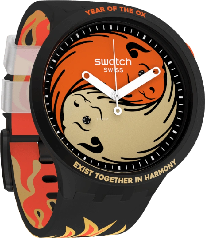 Swatch,THE BOLD 47mm,47mm,Plastic,SO27Z109