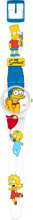Swatch,Originals 34mm,34mm,Bio-sourced,White,Quartz,Sapphire,Crystal Glass,Round,SO28Z116