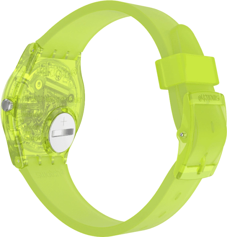 Swatch,Originals 34mm,34mm,Plastic,Green,GG227