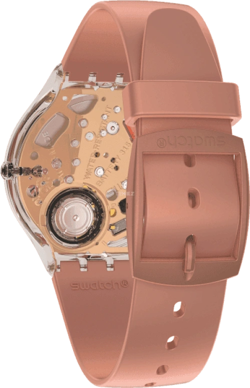 Swatch,SKIN 36.80mm,36.80mm,Plastic,Pink,SVOK108