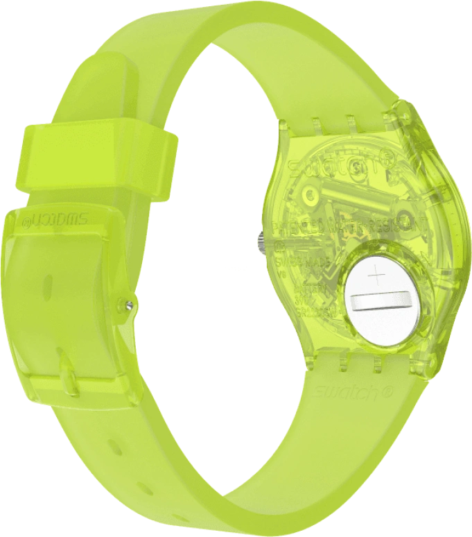 Swatch,Originals 34mm,34mm,Plastic,Green,GG227
