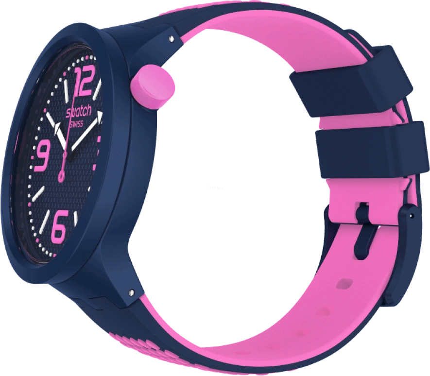 Swatch,THE BOLD 47mm,47mm,Plastic,Black,SO27N103