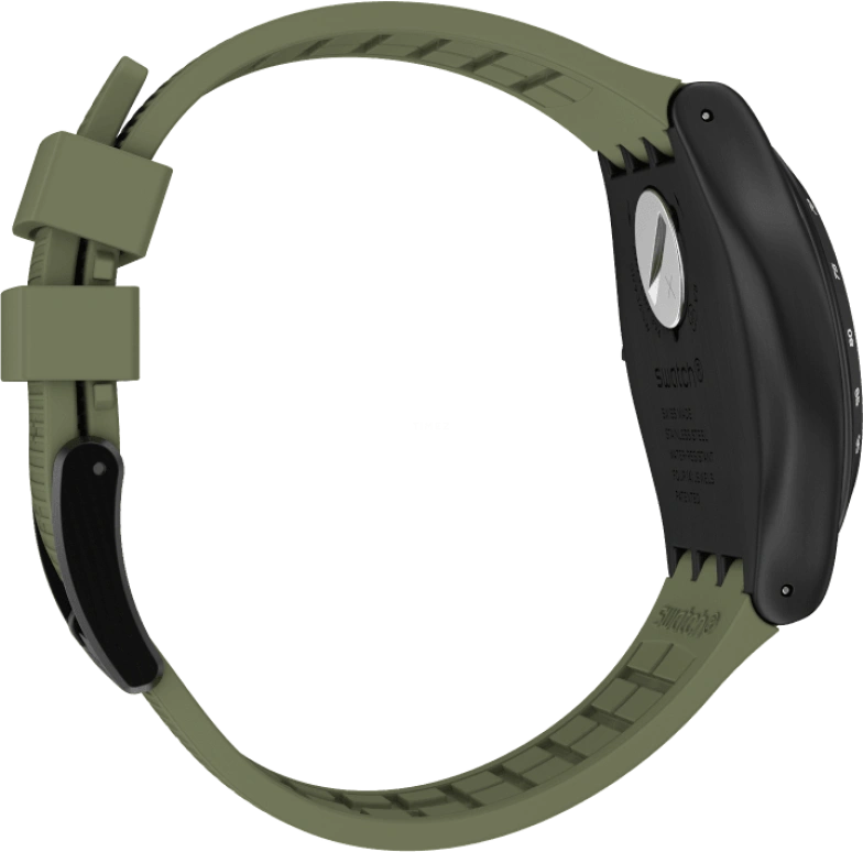 Swatch,IRONY 43x49mm,43x49mm,Green,YVB411