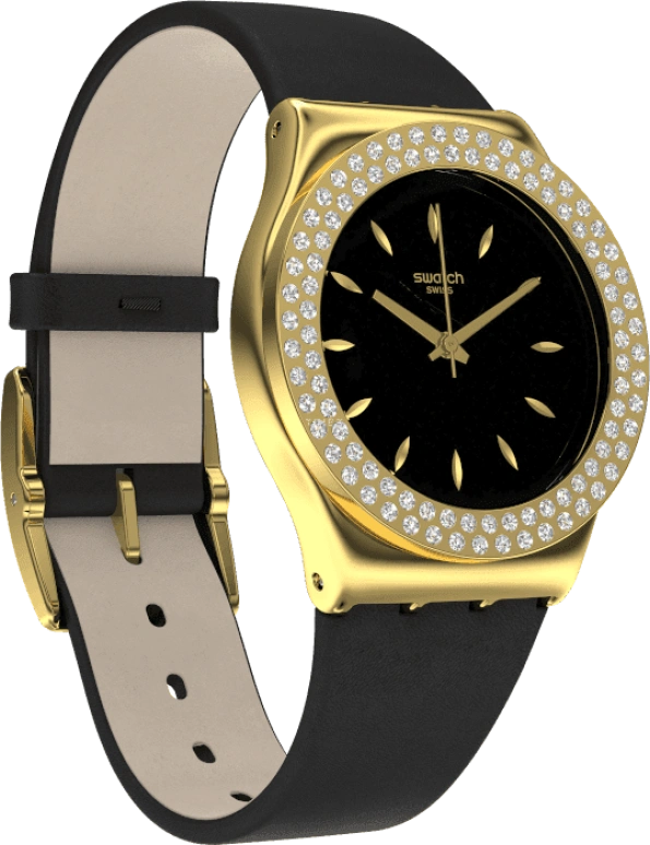 Swatch,IRONY 33x0.38mm,33x0.38mm,Black,YLG141