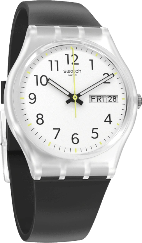 Swatch,Originals 34mm,34mm,White,Open,GE726