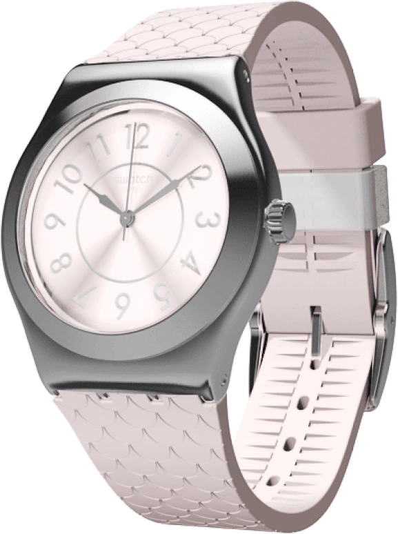 Swatch,WOMEN'S 33mm,33mm,Stainless Steel,Pink Red,Red,Quartz,Sapphire,Round,YLZ101
