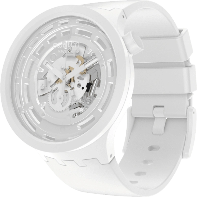 Swatch,THE BOLD 47mm,47mm,Ceramic,SB03W100
