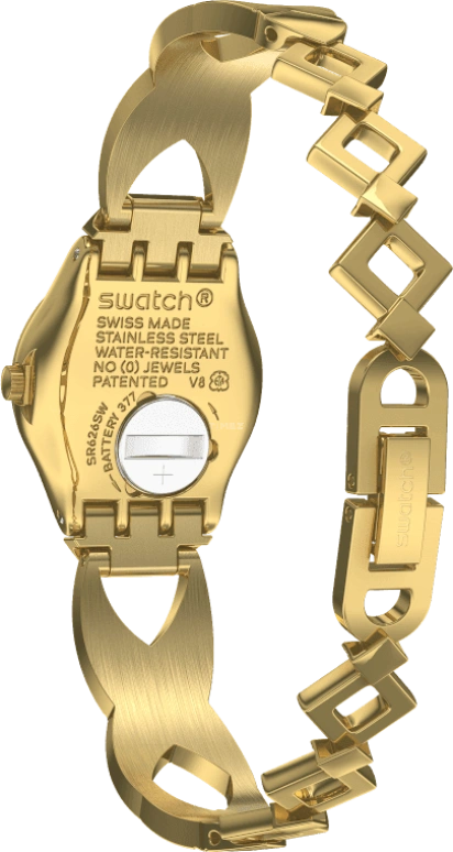 Swatch,IRONY 25mm,25mm,Gold,YSG164G