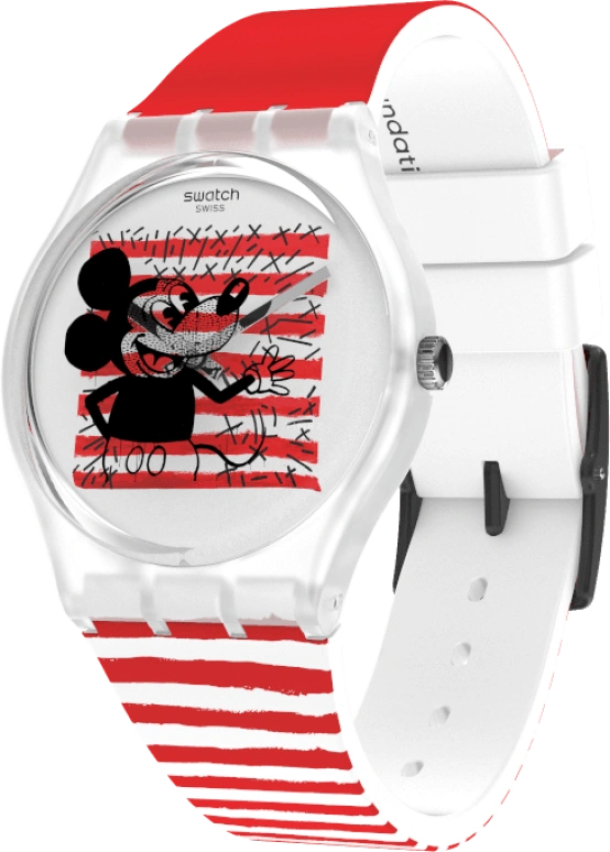 Swatch,Originals 34mm,34mm,Plastic,Open,GZ352